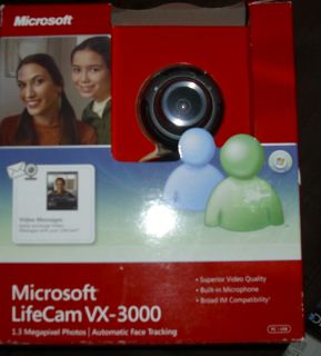 microsoft lifecam vx 3000 install
